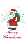 Christmas Card with Santa