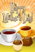 Coffee and Chocolate Mother's Day Card
