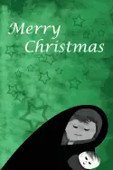 Merry Christmas Mother and Child Card