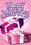 Two Gifts Anniversary Card