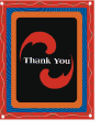 Bright Thank You Card (small)
