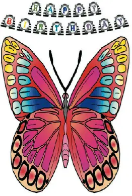 Birthday Card with Butterfly Greeting Card
