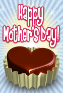 Chocolate Candy Mother's Day Card