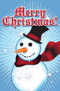 Christmas Snowman Card