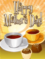 Coffee and Chocolate Small Mother's Day Card