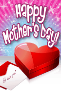 I Love You Heart Box Mother's Day Card