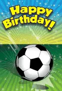 Soccer Birthday Card