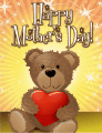 Teddy Bear Small Mother's Day Card