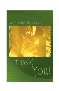 Casual Thank You Card with Flower