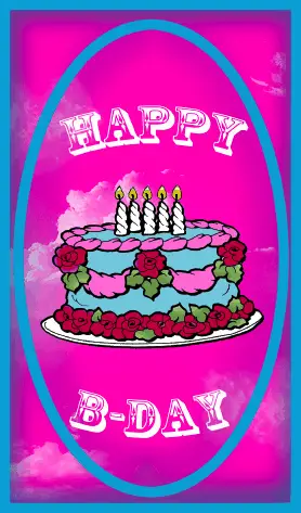 Birthday Cake Card Greeting Card