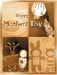 Mother's Day Card Greeting Card