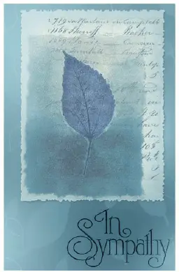 Sympathy Card with Leaf Greeting Card