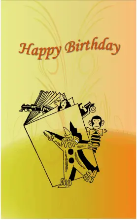 Toys Birthday Card Greeting Card