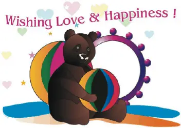Baby Shower Card with Bear Greeting Card