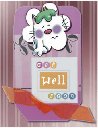 Get Well Card with Icepack (small) Greeting Card